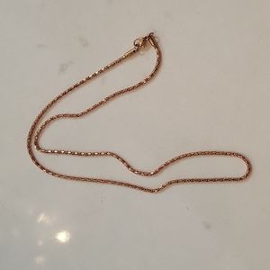 Rose gold chain